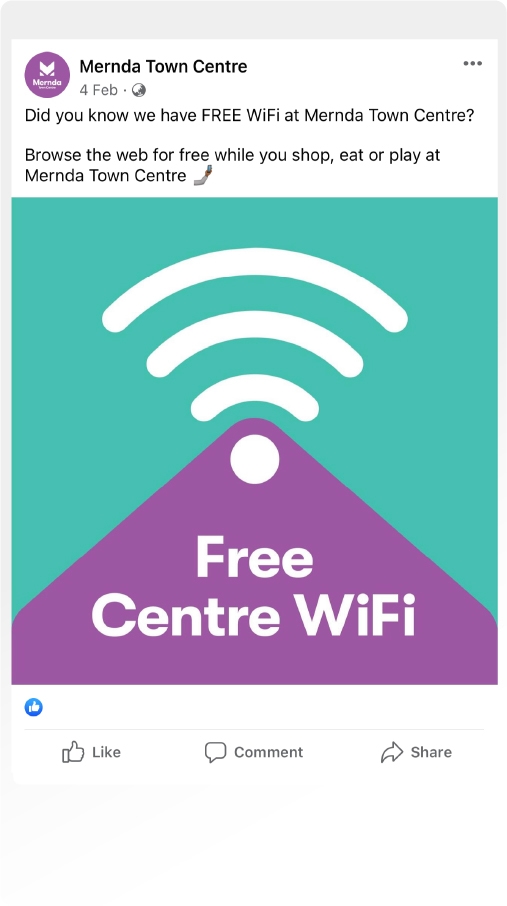 Mernda Town Centre social media post screenshot